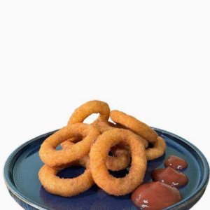 LARGE Battered Onion Rings ( 6pcs)