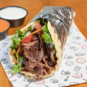 Thin Mix Kebab Wrap