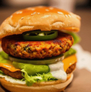 Total Hottie Burger